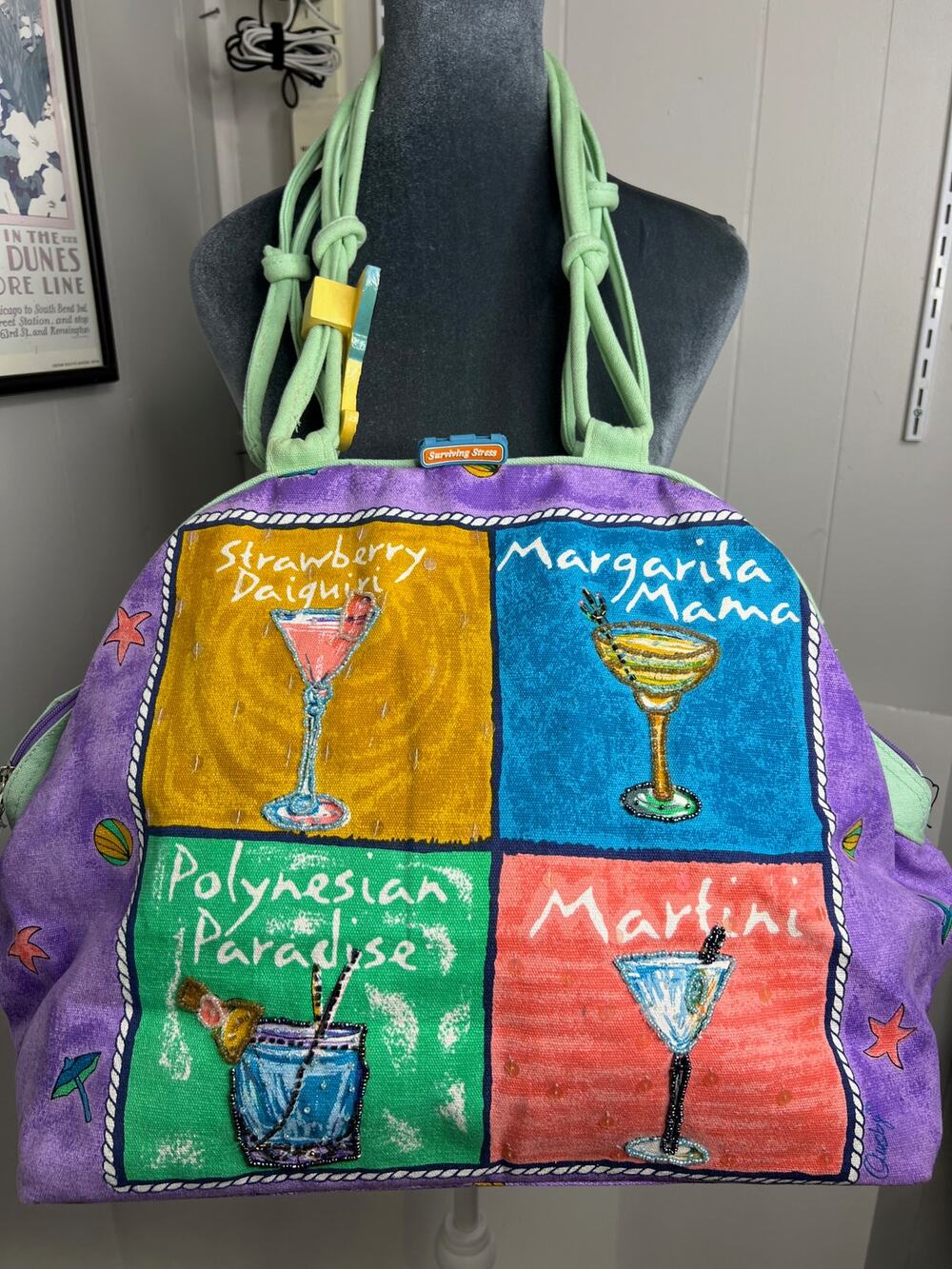 Anne Ormsby Surviving Stress Weekend Tote Bag